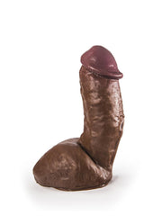 Heroes - No. 10 - Dildo - 19,5 x 5 cm - Bruin-Laced-up.nl