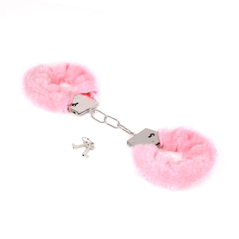 Kiotos - Budget Handboeien Met Roze Bont-Laced-up.nl