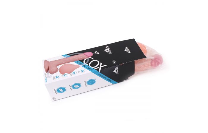 Kiotos Cox - Squirting Dildo 23 x 4.4 cm - Lichte Huidskleur-Laced-up.nl