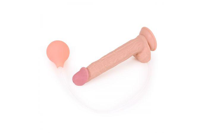 Kiotos Cox - Squirting Dildo 28 x 4.8 cm - Lichte Huidskleur-Laced-up.nl