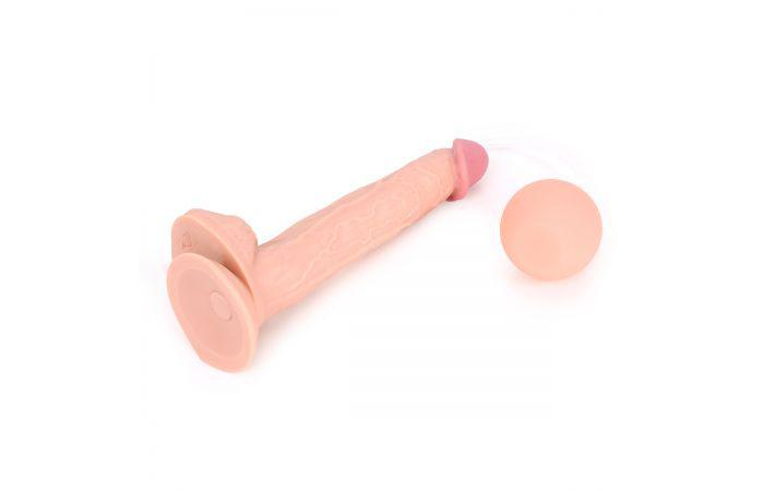 Kiotos Cox - Squirting Dildo 28 x 4.8 cm - Lichte Huidskleur-Laced-up.nl