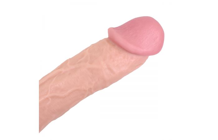Kiotos Cox - Squirting Dildo 28 x 4.8 cm - Lichte Huidskleur-Laced-up.nl