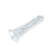 Kiotos Cox Clear - Transparante Dildo 04 - Lengte 215 mm - Diameter 40 mm - TPE-Laced-up.nl