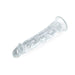 Kiotos Cox Clear - Transparante Dildo 04 - Lengte 215 mm - Diameter 40 mm - TPE-Laced-up.nl