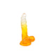 Kiotos Cox Color - Gekleurde Dildo 03 - 17,5 x 3,2 cm - Transparant/Geel-Laced-up.nl