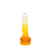 Kiotos Cox Color - Gekleurde Dildo 03 - 17,5 x 3,2 cm - Transparant/Geel-Laced-up.nl
