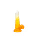 Kiotos Cox Color - Gekleurde Dildo 03 - 17,5 x 3,2 cm - Transparant/Geel-Laced-up.nl