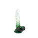 Kiotos Cox Color - Gekleurde Dildo 04 - 22,5 x 4 cm - Transparant/Geel-Laced-up.nl