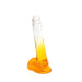 Kiotos Cox Color - Gekleurde Dildo 06 - 22,5 x 4,2 cm - Transparant/Geel-Laced-up.nl