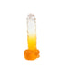 Kiotos Cox Color - Gekleurde Dildo 06 - 22,5 x 4,2 cm - Transparant/Geel-Laced-up.nl