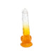 Kiotos Cox Color - Gekleurde Dildo 06 - 22,5 x 4,2 cm - Transparant/Geel-Laced-up.nl