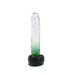 Kiotos Cox Color - Gekleurde Dildo 06 - 22,5 x 4,2 cm - Transparant/Groen-Laced-up.nl