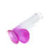 Kiotos Cox Color - Gekleurde Dildo 08 - 18,5 x 4 cm - Transparant/Paars-Laced-up.nl