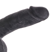 Kiotos Cox - Dildo 18,5 x 3,5 cm - Zwart-Laced-up.nl