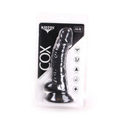 Kiotos Cox - Dildo 19,5 x 4 cm - Zwart-Laced-up.nl