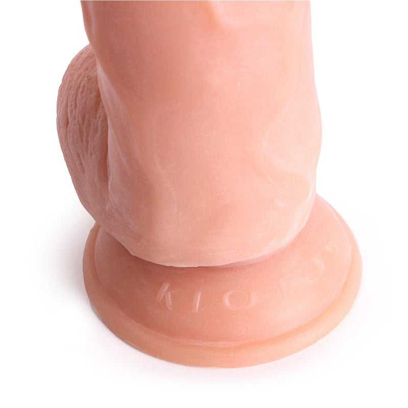 Kiotos Cox - Dildo Met Balzak 23,5 x 5 cm - Lichte Huidskleur-Laced-up.nl