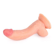 Kiotos Cox - Licht Gekromde Dildo 16 x 4 cm - Lichte Huidskleur-Laced-up.nl