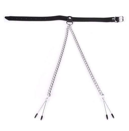 Kiotos - Halsband Met Tepelklemmen-Laced-up.nl