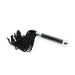 Kiotos Leather - Flogger Met Acryl Handvat - Zwart-Laced-up.nl
