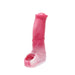 Kiotos Monstar 11 - Penis Sleeve - Penisverlenging - Met Ball Stretcher Opening - Inbreng Lengte 170 mm - Siliconen - Roze Wit-Laced-up.nl