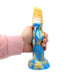 Kiotos Monstar - Dildo Beast 19 - 25 x 6 cm - Goud/Blauw/Wit-Laced-up.nl