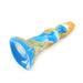 Kiotos Monstar - Dildo Beast 19 - 25 x 6 cm - Goud/Blauw/Wit-Laced-up.nl