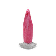 Kiotos Monstar - Dildo Beast 27 - 21 x 5.8 cm- Roze/Grijs/Wit-Laced-up.nl
