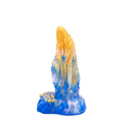 Kiotos Monstar - Dildo Beast 36 - 20 x 7 cm - Goud/Blauw-Laced-up.nl