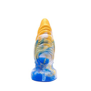 Kiotos Monstar - Dildo Beast 36 - 20 x 7 cm - Goud/Blauw-Laced-up.nl