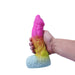 Kiotos Monstar - Dildo Beast No. 49 - Roze/Wit/Geel