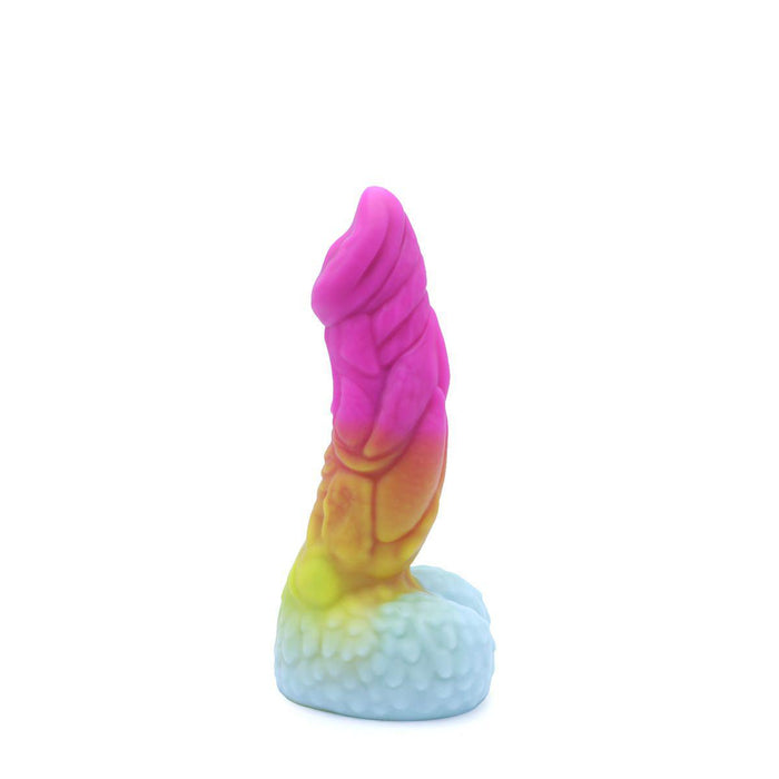 Kiotos Monstar - Dildo Beast No. 49 - Roze/Wit/Geel