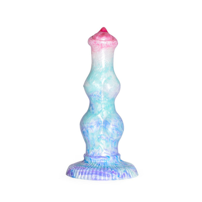 Kiotos Monstar Dildo Beast Nr. 76 Morghul - roze/wit/blauw/paars-Laced-up.nl