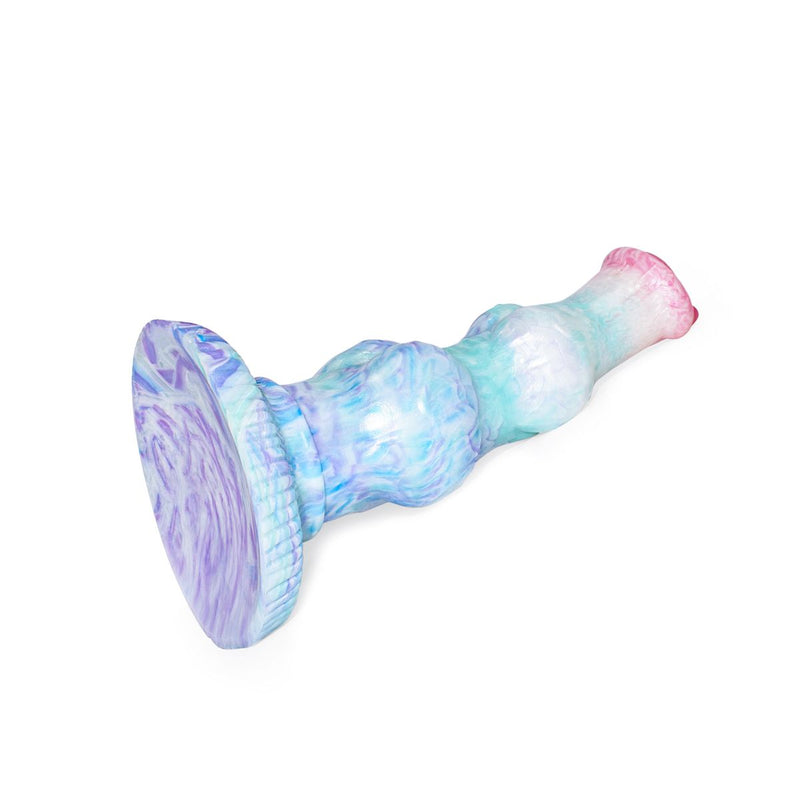 Kiotos Monstar Dildo Beast Nr. 76 Morghul - roze/wit/blauw/paars-Laced-up.nl
