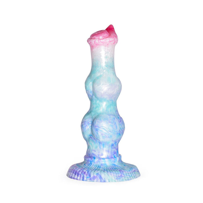 Kiotos Monstar Dildo Beast Nr. 76 Morghul - roze/wit/blauw/paars-Laced-up.nl