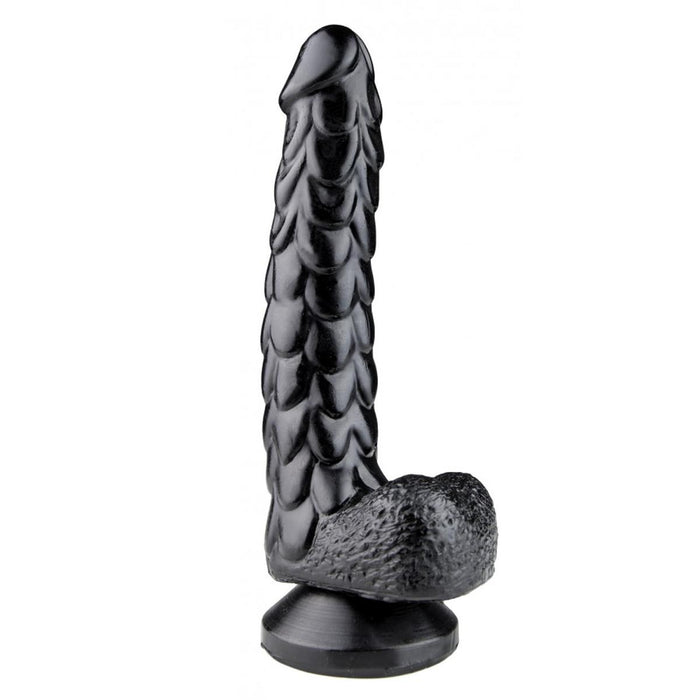 Kiotos Monstar - Echo - Dildo - 24,5 x 4 cm - Zwart-Erotiekvoordeel.nl