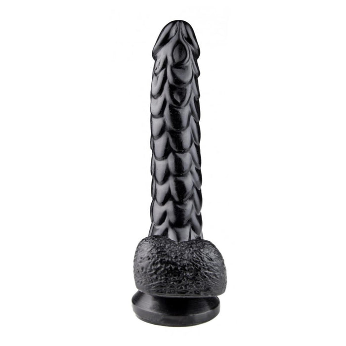 Kiotos Monstar - Echo - Dildo - 24,5 x 4 cm - Zwart-Erotiekvoordeel.nl