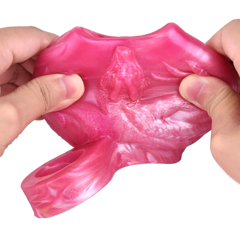 Kiotos Monstar - Emberclaw - Penis Sleeve - Extra Omvang - Verdikkend - Roze-Laced-up.nl