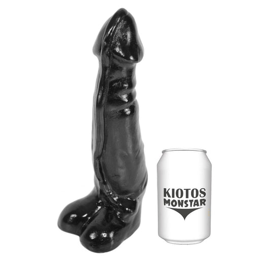 Kiotos Monstar - Griffin - Dildo - 29 x 7 cm - Zwart-Laced-up.nl