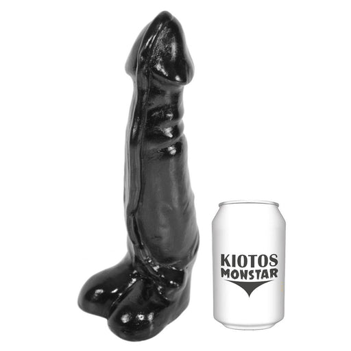 Kiotos Monstar - Griffin - Dildo - 29 x 7 cm - Zwart-Erotiekvoordeel.nl