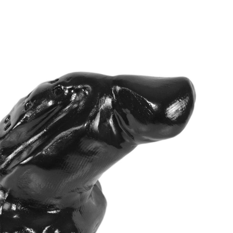 Kiotos Monstar - Lizzard - Dildo - 22,5 x 8,5 cm - Zwart-Laced-up.nl