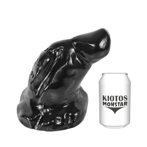 Kiotos Monstar - Lizzard - Dildo - 22,5 x 8,5 cm - Zwart-Laced-up.nl