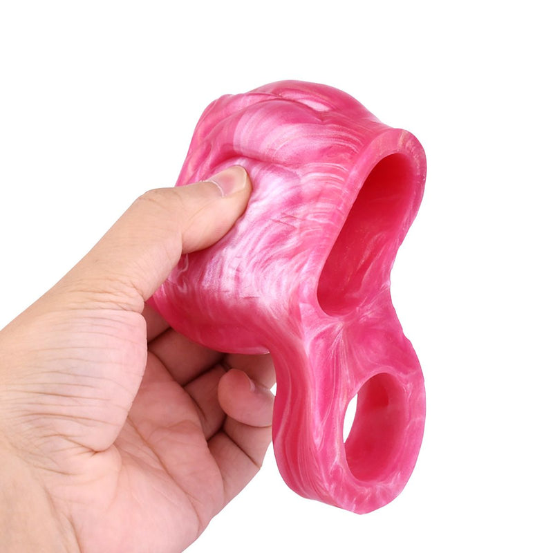 Kiotos Monstar - Nightshade - Penis Sleeve - Extra Omvang - Verdikkend - Roze-Laced-up.nl