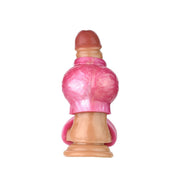 Kiotos Monstar - Stormheart - Penis Sleeve - Extra Omvang - Verdikkend - Roze-Laced-up.nl