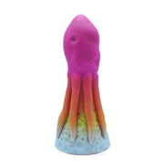Kiotos Monstar - XXL Dildo Beast No. 54 - Roze/oranje/Wit