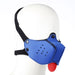 Kiotos - Neopreen Puppy Dog Gag/Mondmasker - Blauw-Laced-up.nl