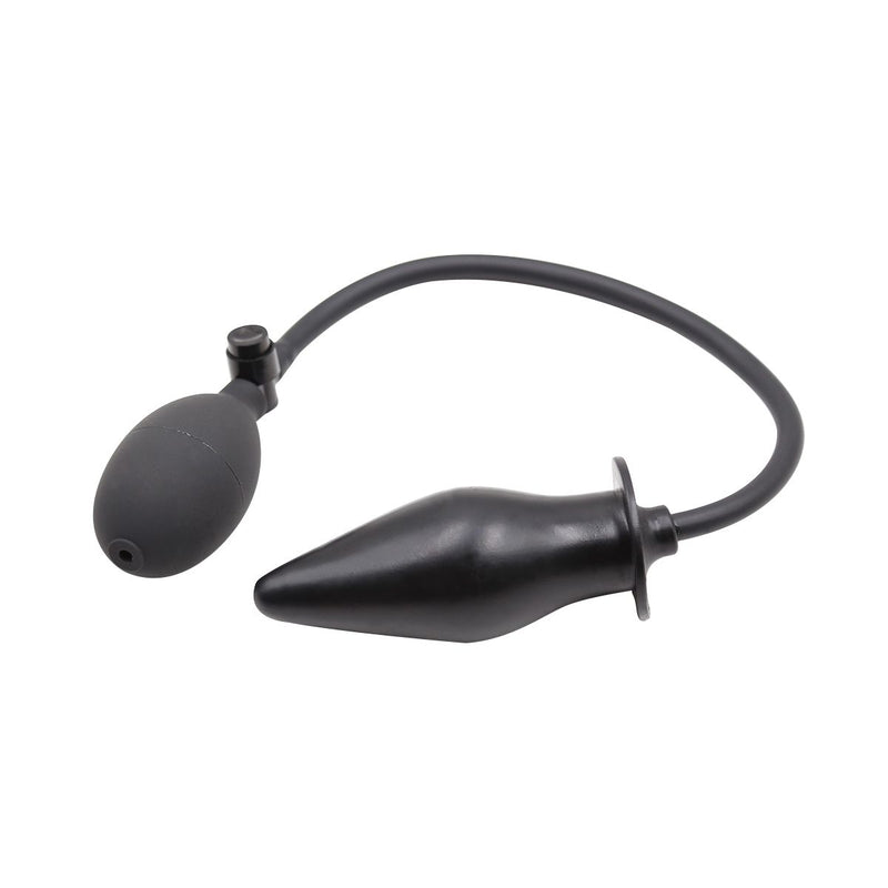 Kiotos - Opblaasbare Buttplug - Spade Anaalplug - Diameter 45 mm - Zwart-Laced-up.nl