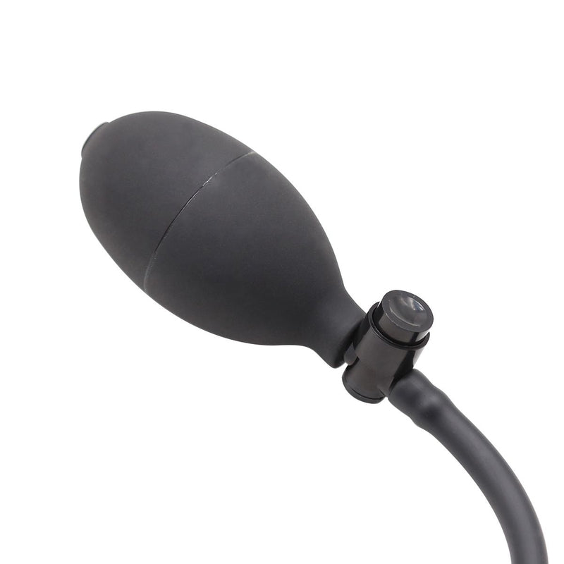 Kiotos - Opblaasbare Buttplug - Spade Anaalplug - Diameter 45 mm - Zwart-Laced-up.nl