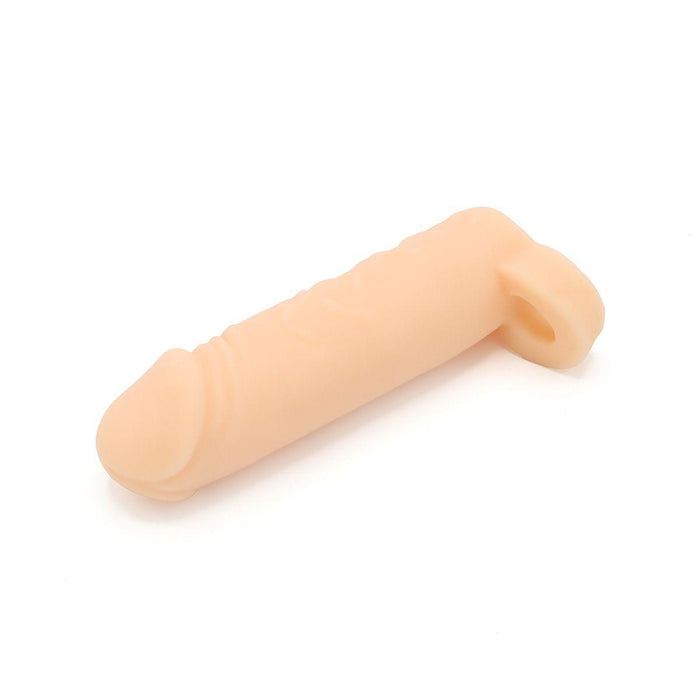 Kiotos - Realistische Penis Sleeve - Extra Soft - Met Ballstretcher - Comfort, Plezier en Extra Omtrek-Erotiekvoordeel.nl