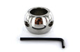 Kiotos Steel - Ovalen Ball Stretcher RVS 30 mm Breed - 410 gram-Erotiekvoordeel.nl