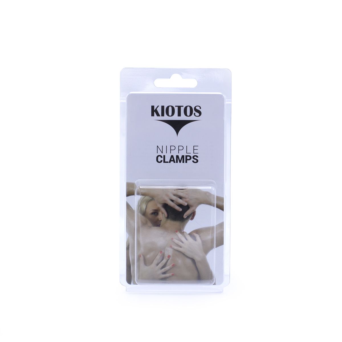 Kiotos Steel - Tepelklemmen - Nipple Adjustable Clamps 2x100g Gewichten - RVS - Zwart-Erotiekvoordeel.nl